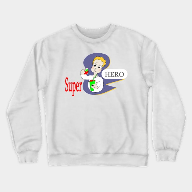 super boy Crewneck Sweatshirt by dorletin